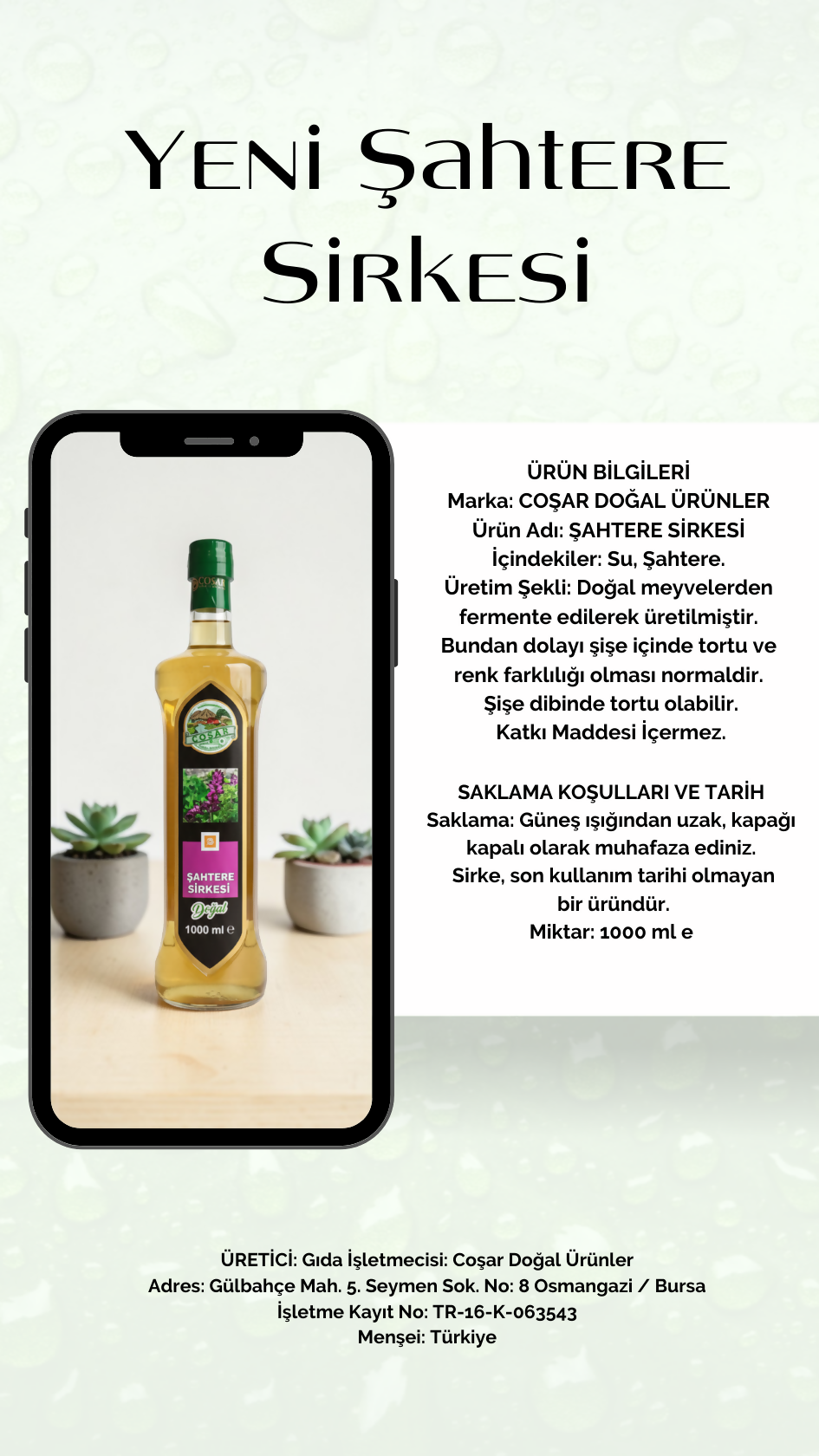 Coşar Şahtere Sirkesi