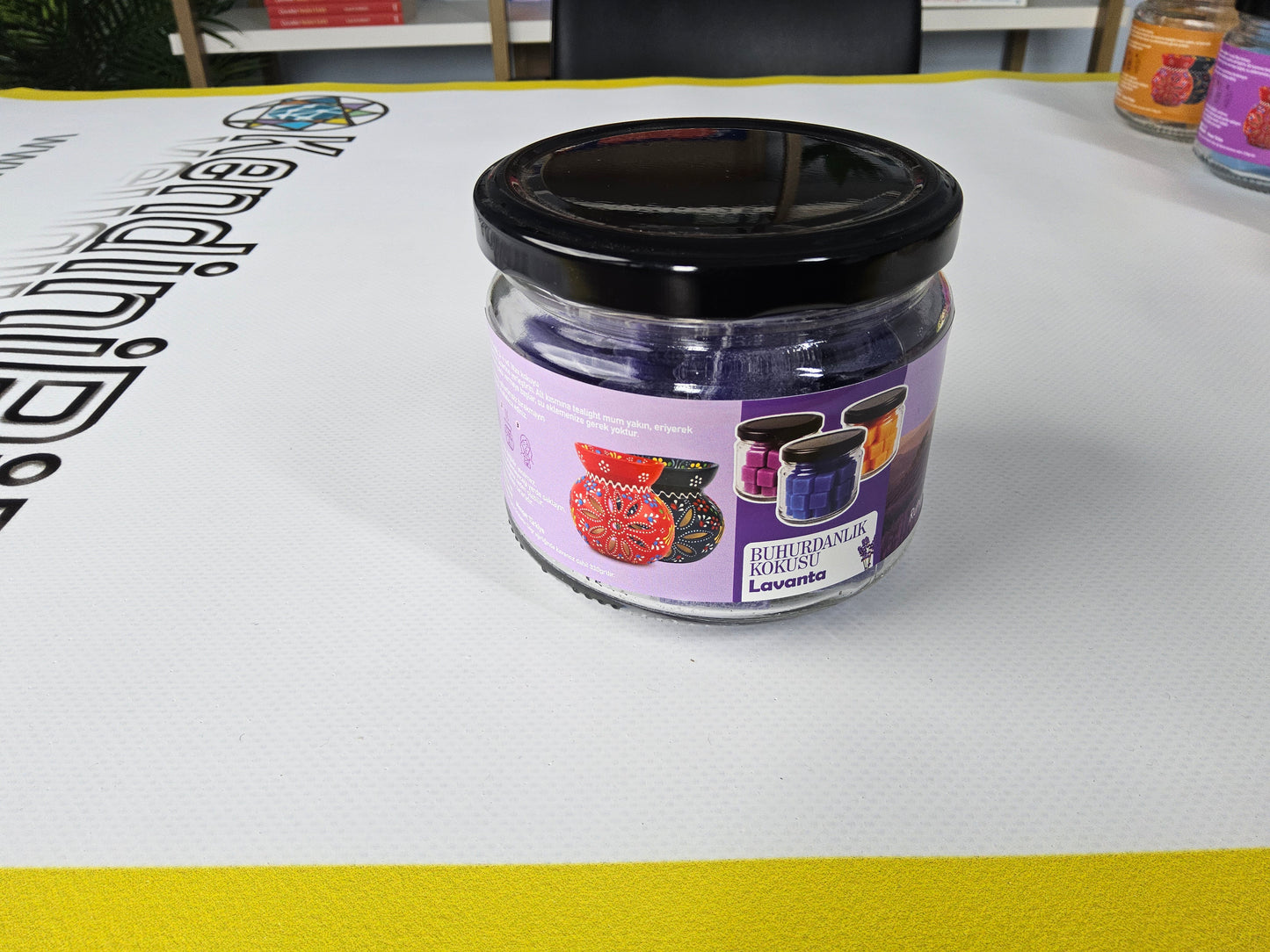 Lavanta Kokulu Buhurdanlık WAX