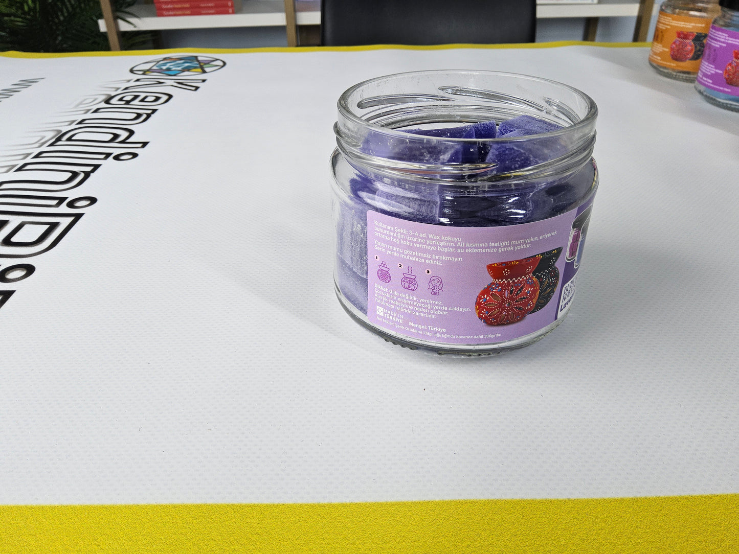 Lavanta Kokulu Buhurdanlık WAX