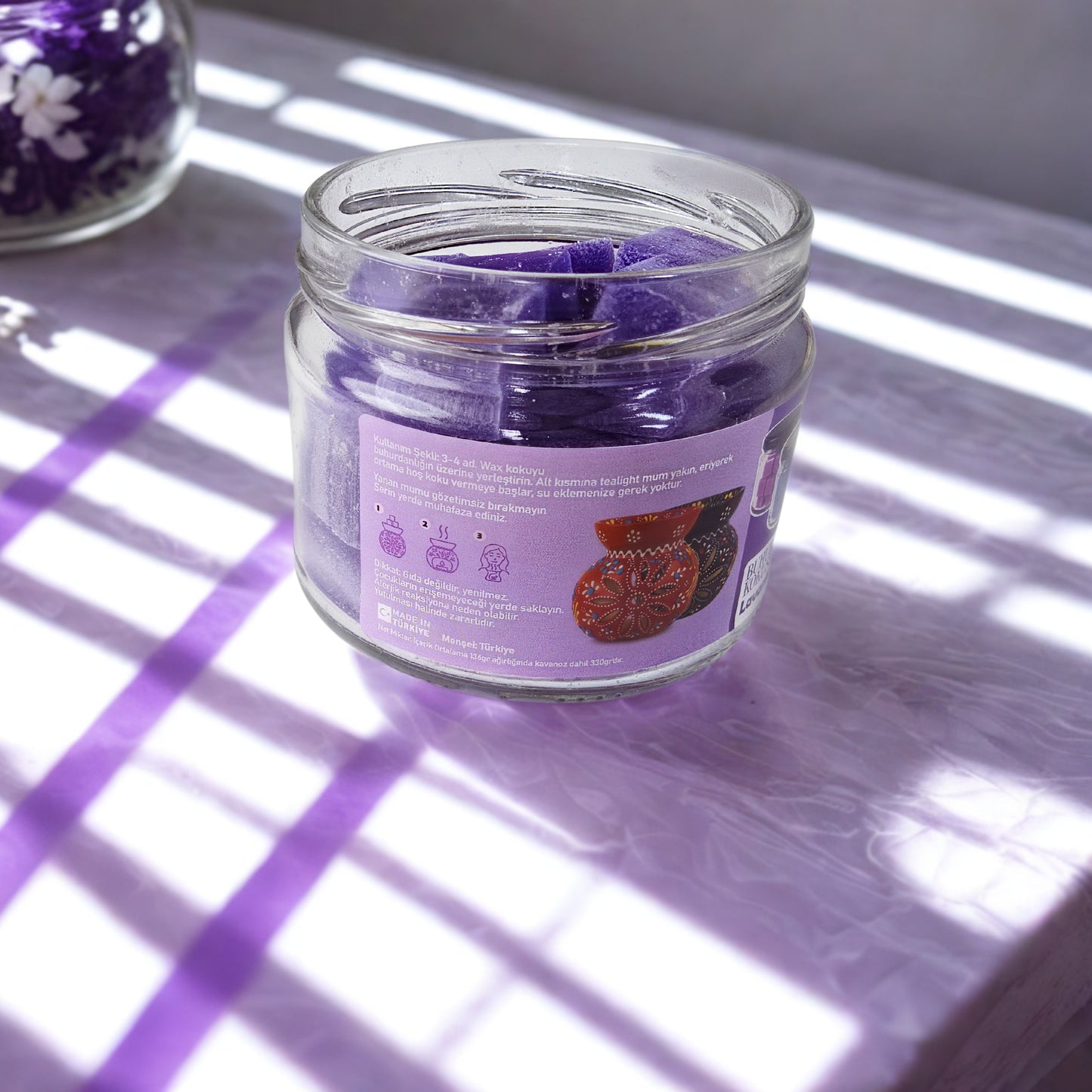 Lavanta Kokulu Buhurdanlık WAX