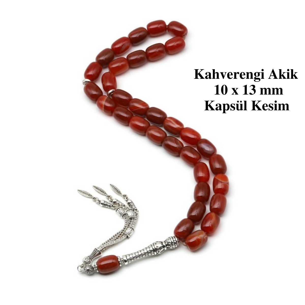 Doğal Taş Tesbih Koleksiyonu | 9 Farklı Taş Seçeneği | Püsküllü, Ücretsiz Kargo