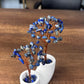 Lapis Lazuli Doğal Taşlı İkili Odaklanma ve Kaygı Ağacı